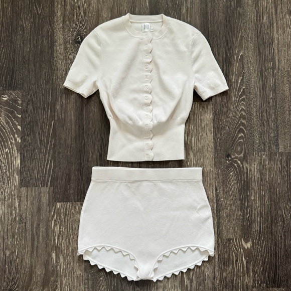 Helsa Elvira ivory set - Picture 2 of 5